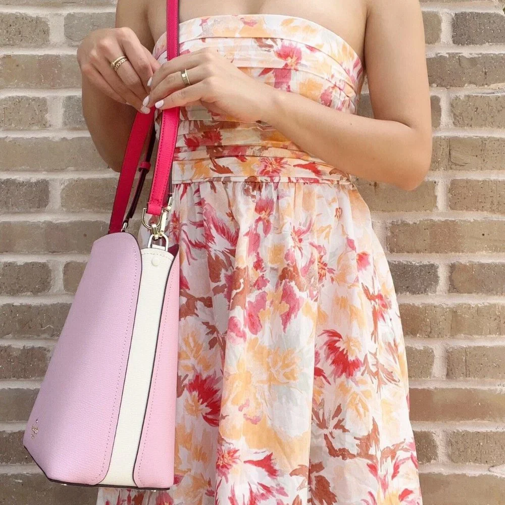 Kate Spade Large Bucket Bag Crossbody Shoulder Bag_5